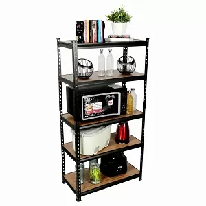 Fancy boltless Steel Rack 5 Shelves, 6'(H) x 3'(W) x 1'6inch(D)