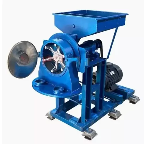 Commercial Double Stage Pulverizer 10HP Motor, 100kg per hr Grinding Capacity