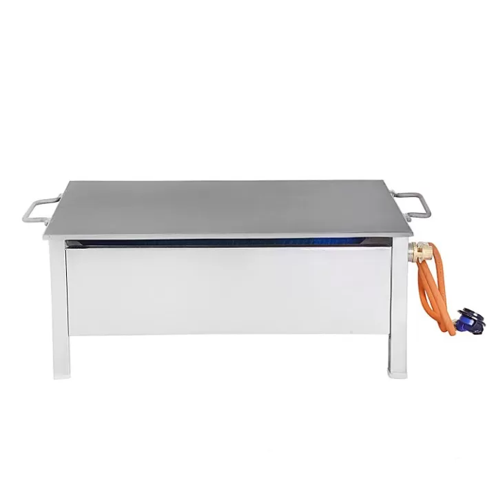 Stainless Steel Plate 15x27 Gas operated for Dosa and Chapati