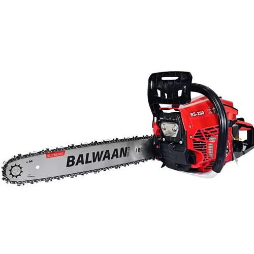 Balwaan 62CC Petrol Chainsaw 18inch with 1 Year Warrantry, BS-280